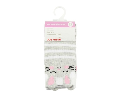 Joe Fresh Baby Girl Crew 0-12 - 3 EA