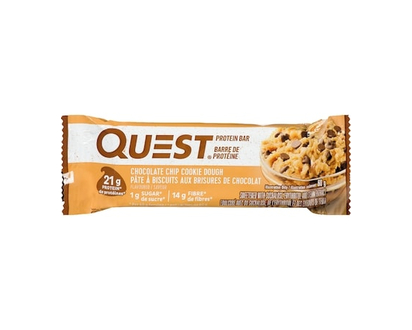 Quest Protein Bar Chocolate Chip Cookie Dough Flavour - 60 G