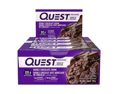 Quest Double Chocolate Chunk 2.12oz - 12ct - 12 PK