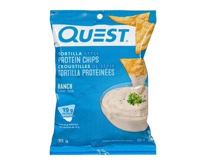 Quest Tortilla Style Protein Chips Ranch Flavour - 32.0 G