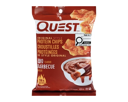 Quest Croustilles protéinées de style original barbecue saveur - 32.0 G
