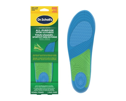 Dr Scholls Athletic Series Massaging Gel Insoles Sport Advanced Women 6-10 - 1.0 EA