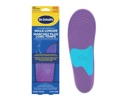 Dr Scholls Fitness Walking Insoles Women 6-11 - 1.0 EA