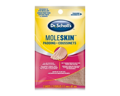 Dr Scholls Moleskin Plus Padding - 2.0 EA