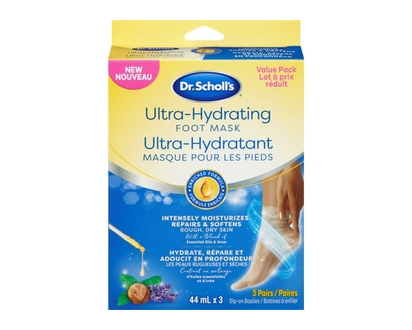 Dr Scholls Foot Mask Ultra-Hydrating Value Pack - 3.0 EA