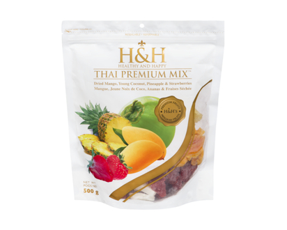 H and H Dry Fruit Mix, Thai Premium - 500.0 G