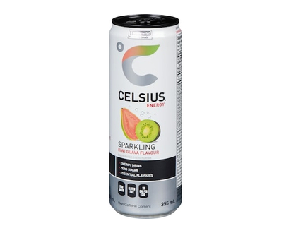 Celsius saveur de kiwi et goyave - 355.0 ML