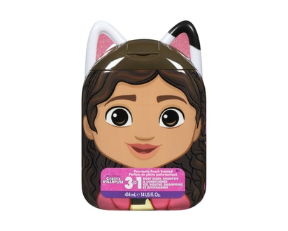 Gabby's Dollhouse 3-In-1 Body Wash, Shampoo & Conditioner Paw-Tastic Peach Scented 3+ - 414.0 ML
