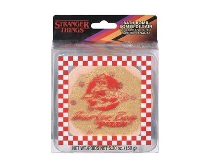 STRANGER THINGS Bath Bomb Surfer Boy Pizza Pineapple Scented - 150.0 G