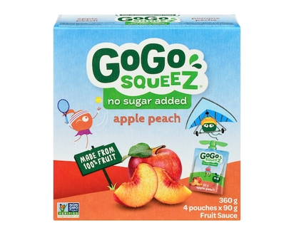 GoGo squeez Squeeze, Apple Peach - 90.0 G