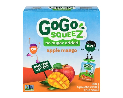 GoGo squeez Squeeze, Apple Mango - 360.0 G