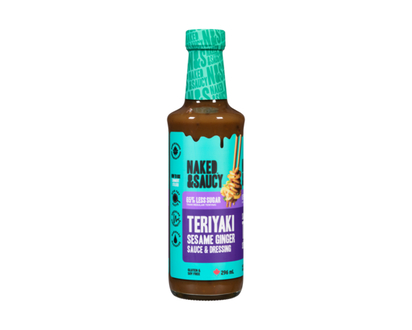 Naked Coconuts Soy Free Sauce Teriyaki Sesame Ginger - 296.0 ML