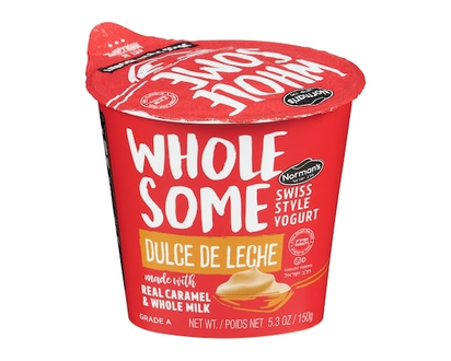 Norman Wholesome swiss style yogurt dulce de leche - 150.0 G