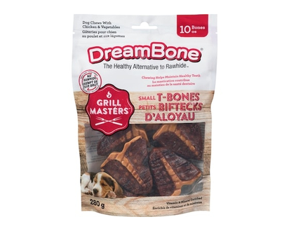 DreamBone Dog Chews With Chicken & Vegetables Small T-Bones - 1.0 EA