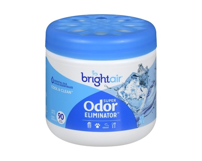 Bright Air Air Fresheners, Super Odor Eliminator Cool & Clean (Case) - 1.0 EA