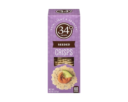 34 Degrees Crisps Seeded - 127.0 G