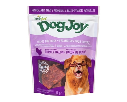 Freshpet Dog Joy Treats For Dogs Wood Smoked Turkey Bacon - 85.0 G