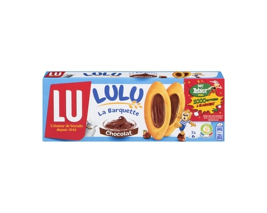 Lulu génoise recouverte d'un nappage au chocolat - 120.0 G