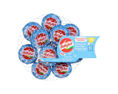 Babybel Dairy Snack Light 13% M.F., 12-Pack - 240.0 G