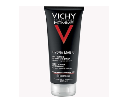 Gel-douche corps et cheveux Hydra Mag Vichy Homme - 200 ML