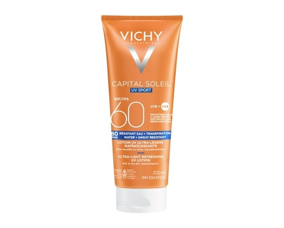 Vichy Idéal Soleil Sport SPF 60 Ultra-Light Refreshing Lotion - 200 ML