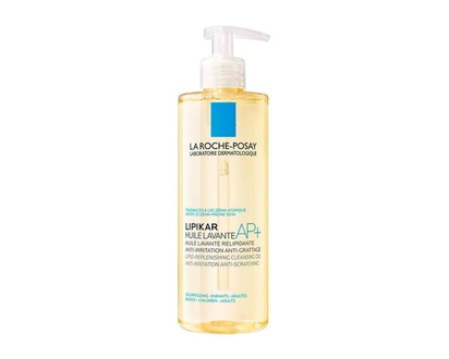 La Roche-Posay Lipikar Oil AP+ Anti-Itching Cleansing Oil for Body, with Shea Butter - 400 ML