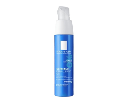 La Roche-Posay Toleriane Dermallergo Overnight Soothing Facial Moisturizer for Ultra-Sensitive, Reactive and Allergic Skin - 40 ML