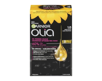 Garnier Olia Oil Powered Colour 1.0 Deep Black - 1.0 EA