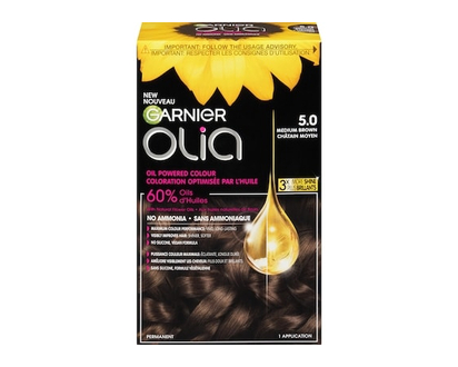 Garnier Olia Oil Powered Colour 5.0 Medium Brown - 1.0 EA