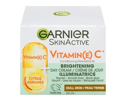 Garnier SkinActive, Brightening Day Cream, Vitamin C* - 50 ML