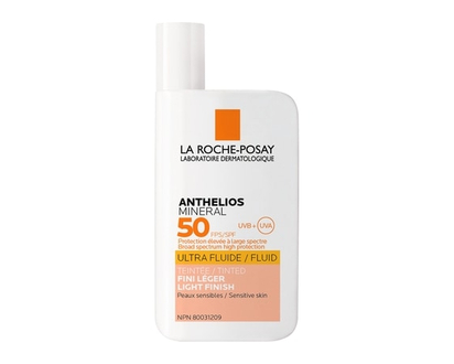 La Roche-Posay Anthelios Mineral Tinted Ultra-Fluid Face Sunscreen Lotion SPF50 For Sensitive Skin - 50 ML
