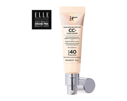It Cosmetics CC+ Nude Glow Foundation with SPF 40 and 2% niacinamide - 32 ML