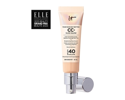It Cosmetics CC+ Nude Glow Foundation with SPF 40 and 2% niacinamide - 32 ML