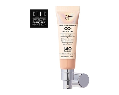 It Cosmetics CC+ Nude Glow Foundation with SPF 40 and 2% niacinamide - 32 ML