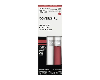 COVERGIRL Rouge à lèvres liquide Outlast All-Day Custom Nudes - 1 CHA