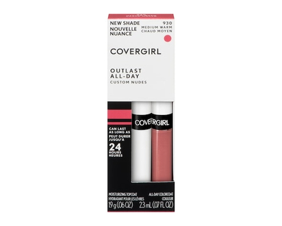 COVERGIRL Rouge à lèvres liquide Outlast All-Day Custom Nudes - 1 CHA