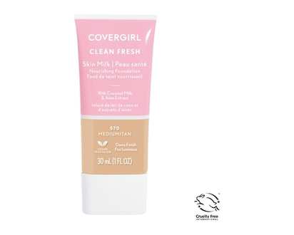 Cover Girl Clean Fresh Skin Milk Nourishing Foundation Medium Tan - 30.0 ML