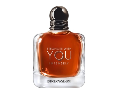Armani Beauty Stronger With You Intensely d'Emporio Armani Eau de Parfum, Cologne Fraîches Et Épicées Pour Hommes - 100 ML