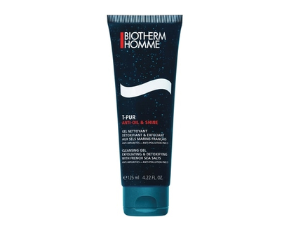 Biotherm Homme T-Pur Anti-Oil & Shine Exfoliating Facial Cleanser - 125 ML