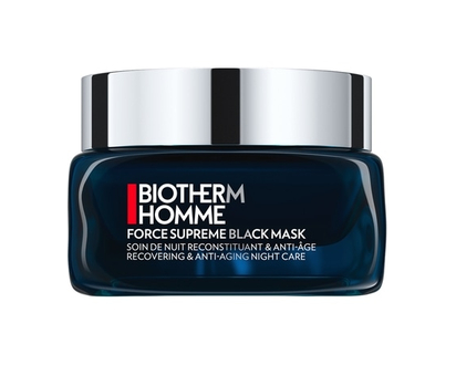 Biotherm Force Supreme Face Black Mask - Recovering & Anti-aging Night Care - 50 ML