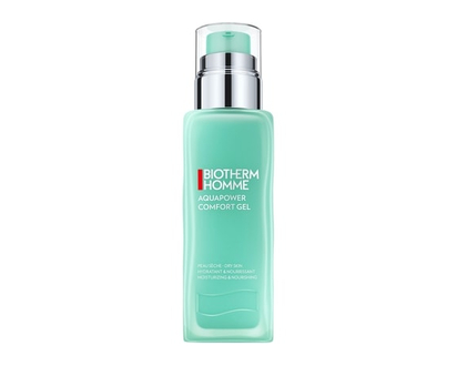 Biotherm Aquapower Comfort Gel Moisturizer for Men With Dry Skin, With Vitamin E and Amino Acids - 75 ML