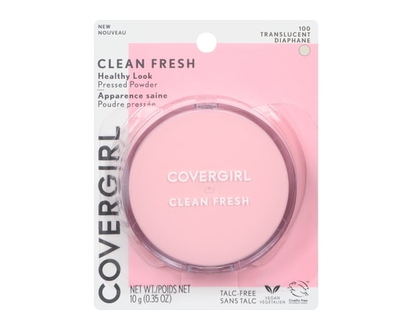Cover Girl Clean Fresh Healthy Look Pressed Powder 100 Translucent - 10.0 G