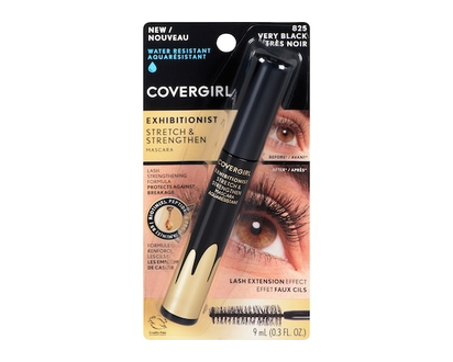 Cover Girl Exhibitionist Stretch & Strengthen Mascara 825 Very Black - 9.0 ML