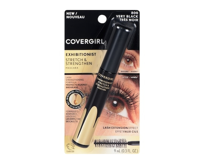 Cover Girl Exhibitionist Stretch and Strengthen Mascara - Very Black - 9.0 ML