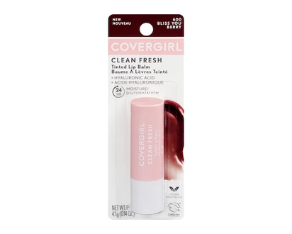 Cover Girl Clean Fresh Tinted Lip Balm 600 Bliss You Berry - 4.1 G