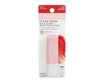 Cover Girl Clean Fresh Tinted Lip Balm 400 You'Re The Pom - 4.1 G