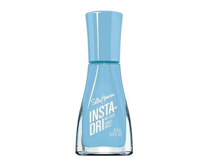 Sally Hansen Insta-Dri Nail Polish, 3-in-1 formula. Up In the Clouds - 489 - 9.17 ML