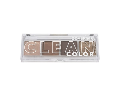 Cover Girl Clean Fresh Clean Colour Quad, Clean And Vegan Formula Without Talc, Mineral Oil, Paraben And Fragrance, Highly Pigmented Eyeshadow Golden 