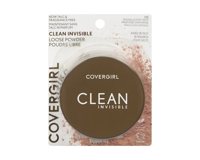Cover Girl Clean Invisible Loose Powder, Translucent Deep - 135 - 18.0 G
