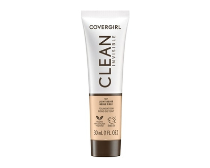 Cover Girl Clean Invisible Foundation 107 Light Beige - 30.0 ML